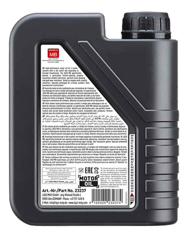 LIQUI ENGI OIL SCOOTER MB 10W40 1L