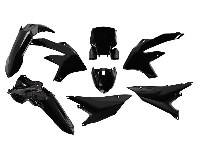 RTECH PLASTIC KIT 6 PCS, BLK
