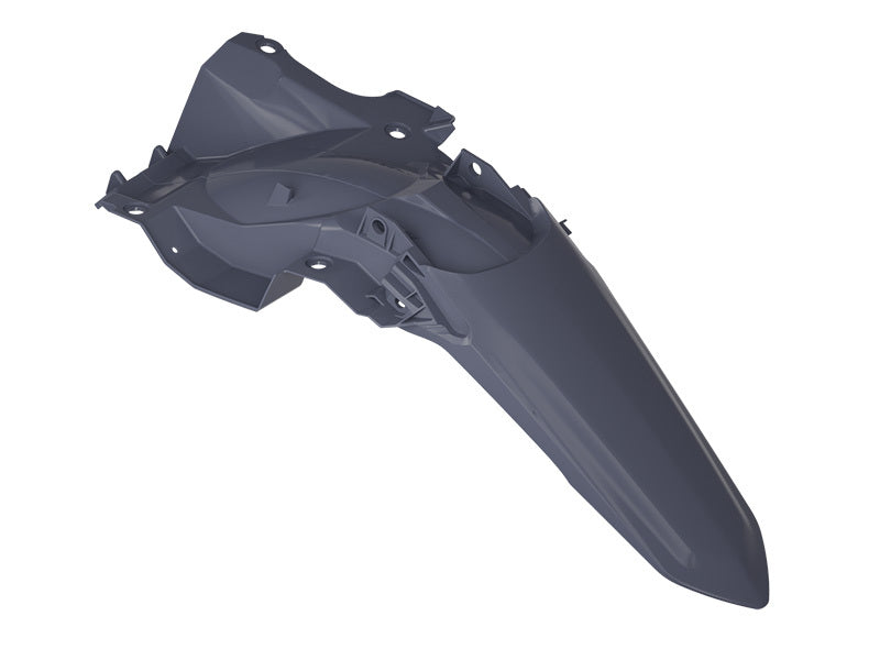 RTECH PLASTIC REAR FENDER, GRY