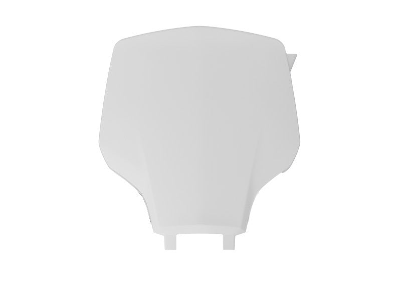 RTECH FRONT NUMBERPLATE, WHT