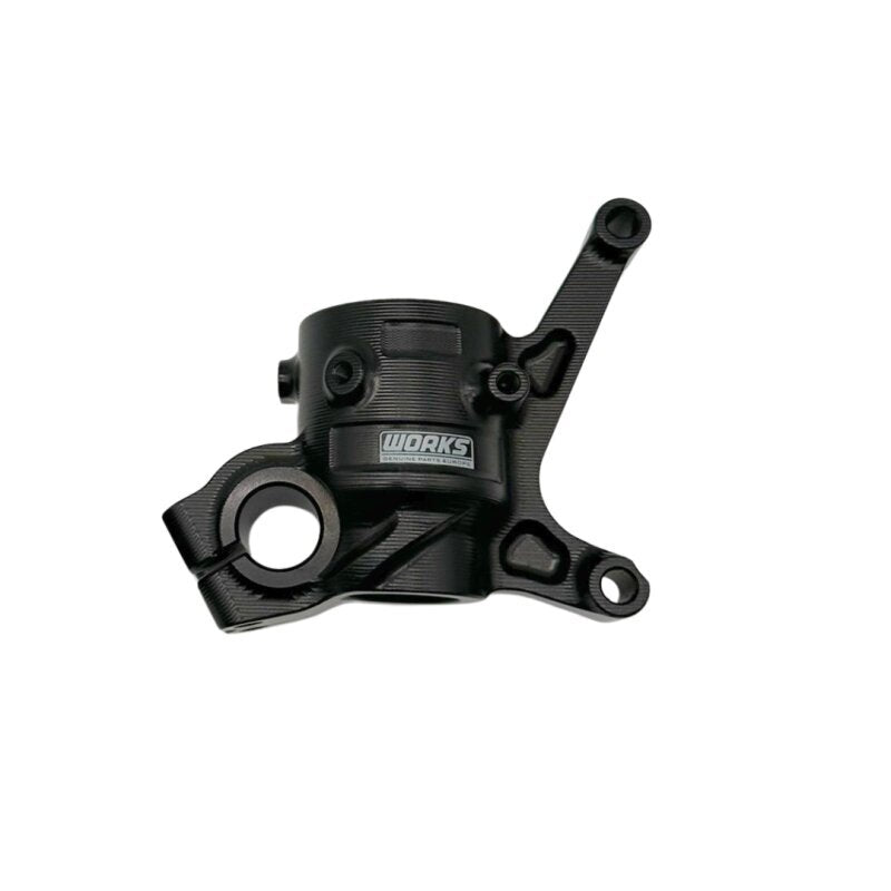 SHOWA WORKS AXLE HOLDER LEFT CNC BLACK
