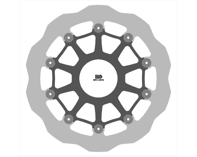 NG BRAKE DISC FRONT WAVE 2393X