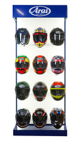 ARA 12 HELMETS DISPLAY
