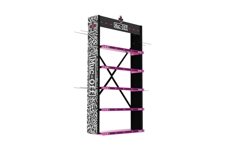 MUOFF DOUBLE DISPLAY STAND (EMPTY)