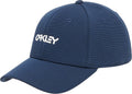 OAKLY CAP STRETCH METALIC HAT, DBL, S/M
