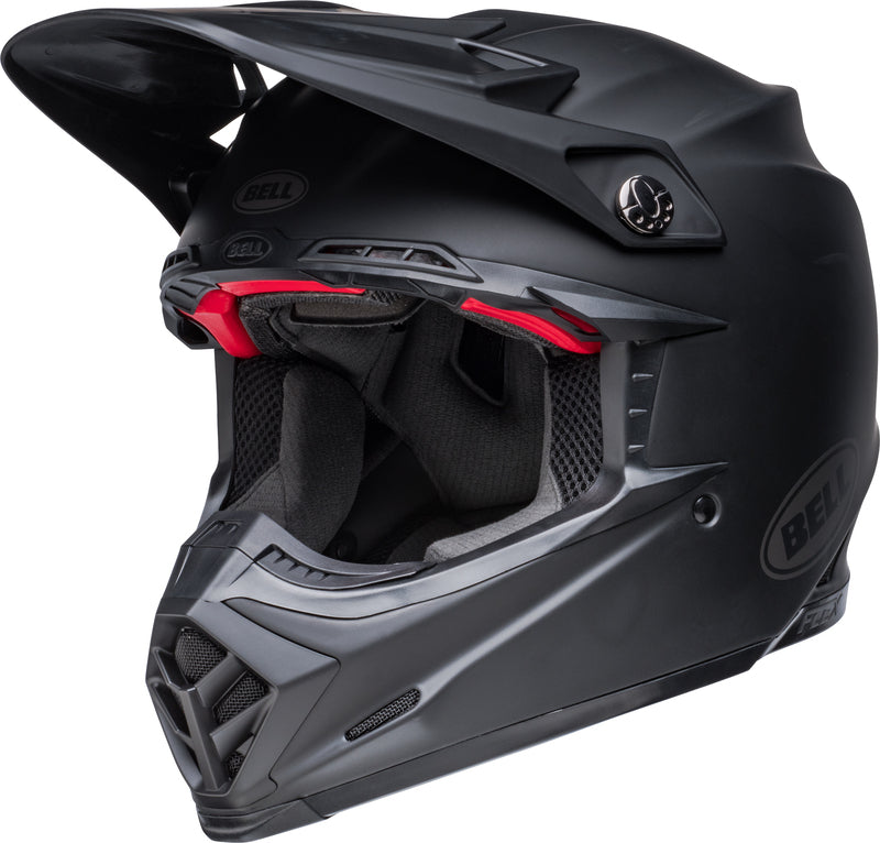 BELL HELMT MOTO9S FLEX SOLID, MBL, 2XL