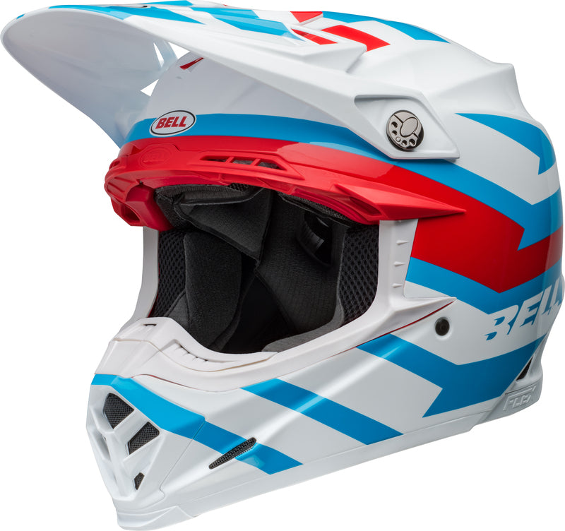 BELL HELMT MOTO9S FLEX BANSHEE, WHT, XL