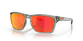 OAKLY SUNGL SYLAS PZM, GRY/RED