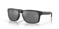 OAKLY SUNGL HOLBROOK POL PZM, BLK/BLK