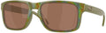 OAKLY SUNGL HOLBROOK POL PZM, GRN/BRN