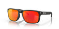 OAKLY SUNGL HOLBROOK PZM, BLK/RED