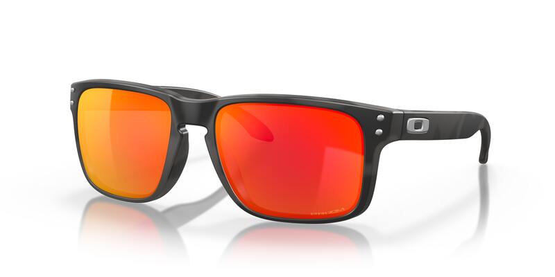 OAKLY SUNGL HOLBROOK PZM, BLK/RED
