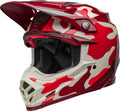 BELL HELMT MOTO9S FLEX MECHANT, RED, L