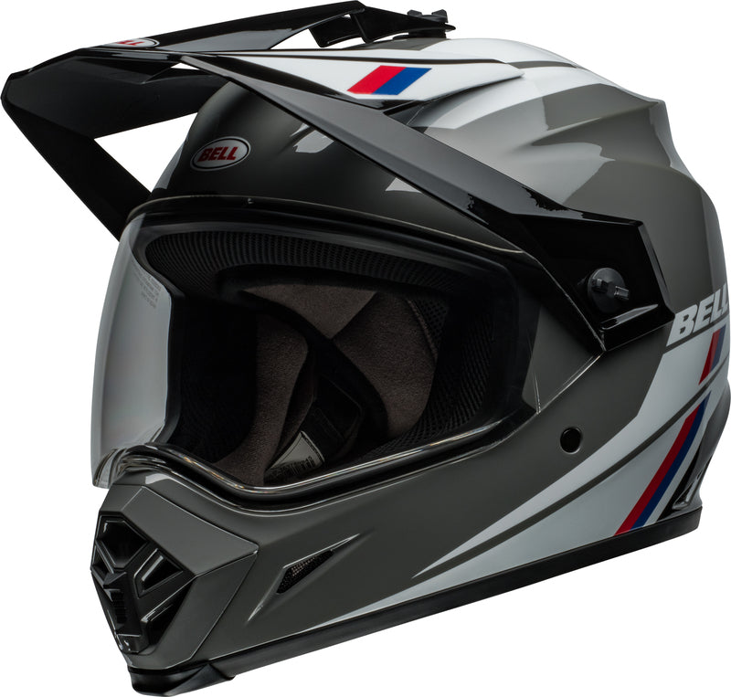 BELL HELMT MX9 ADV MIPS ALPINE, DGY, S
