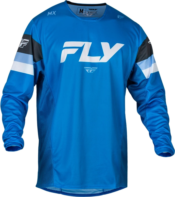 FLY JERSEY KINETIC PRIX, BLU, S