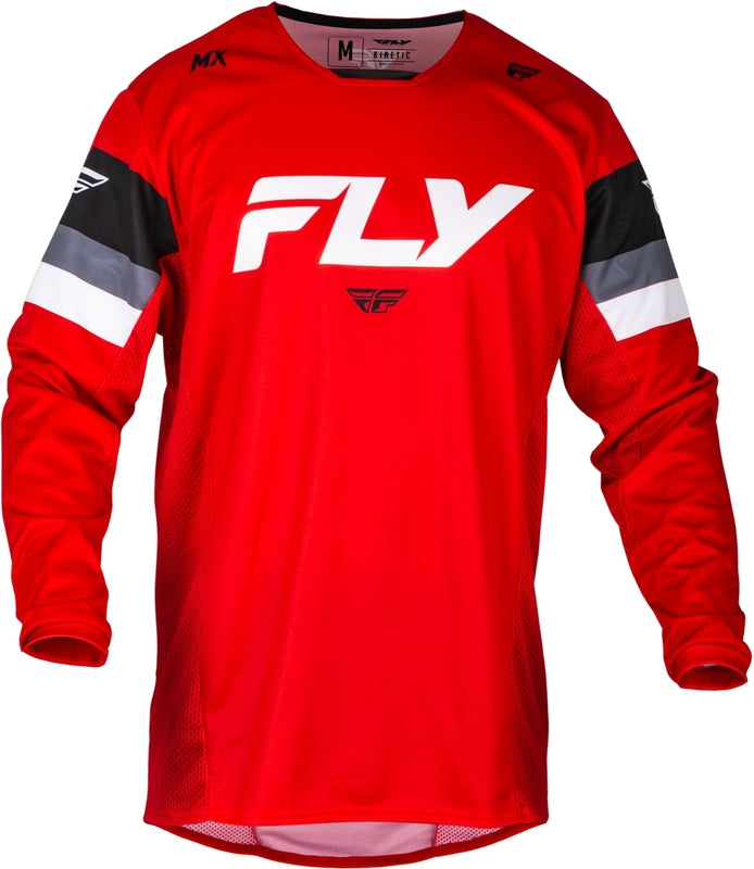 FLY JERSEY KINETIC PRIX, RED, M