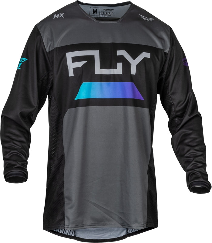FLY JERSEY KINETIC RELOAD, DGY, L