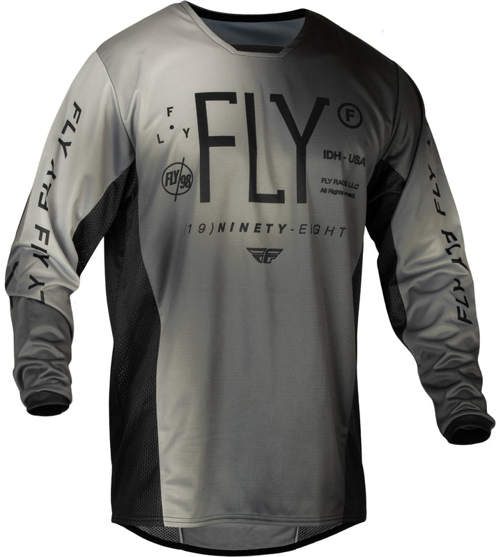 FLY JERSEY KINETIC PRODIGY YTH, BLK, YL