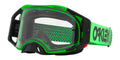 OAKLY GOGGL AIRBR MOTO B1B STD, GRN/CLR