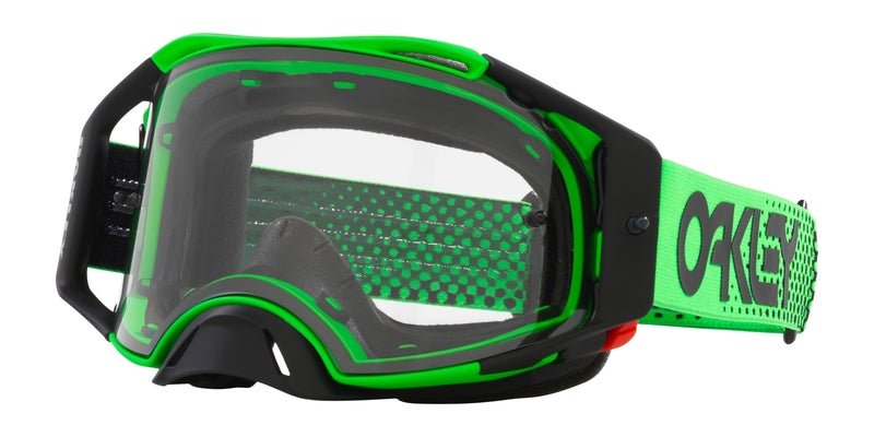 OAKLY GOGGL AIRBR MOTO B1B STD, GRN/CLR