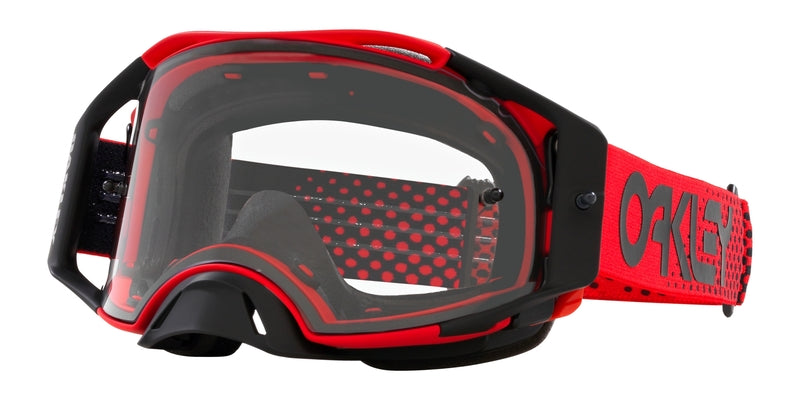 OAKLY GOGGL AIRBR MOTO B1B STD, RED/CLR
