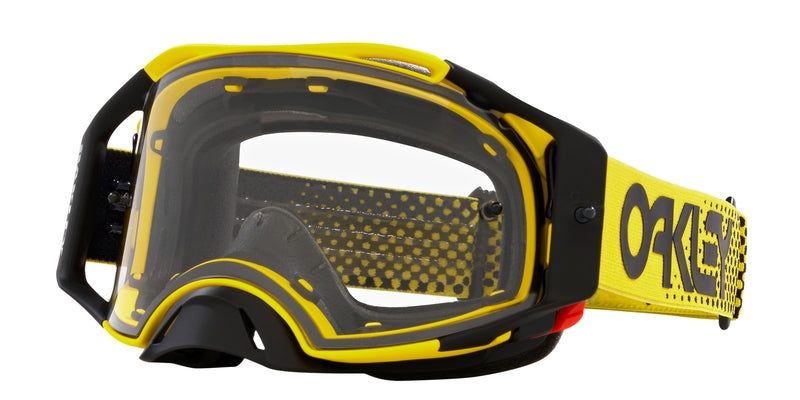 OAKLY GOGGL AIRBR MOTO B1B STD, YEL/CLR