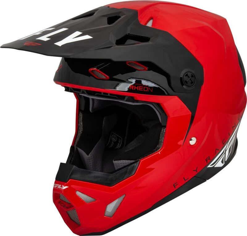 FLY HELMT FORMULA CP SLANT, RED, 2XL
