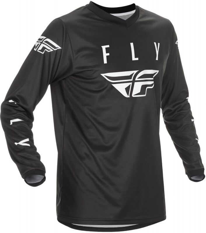 FLY JERSEY UNIVERSAL, BLK, S
