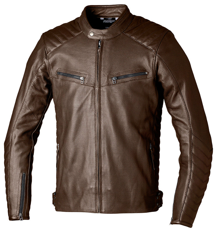RST JKT LTHR ROADSTER AIR CE, BRN, 44