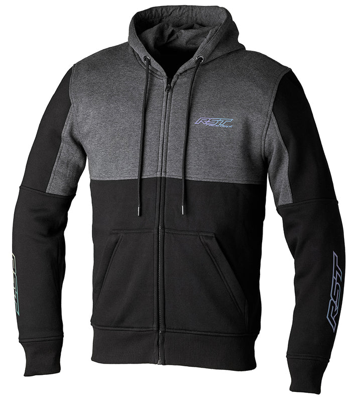 RST HOODIE ZIP TEAM, BLK, XS