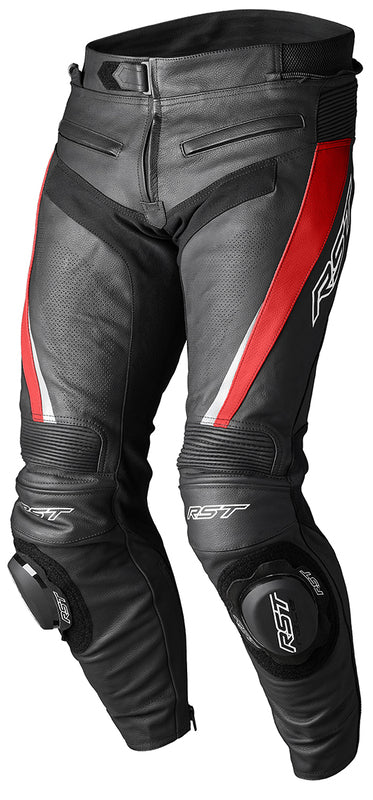 RST PANT LTHR TRCTECH EVO 5 CE, RED, 36