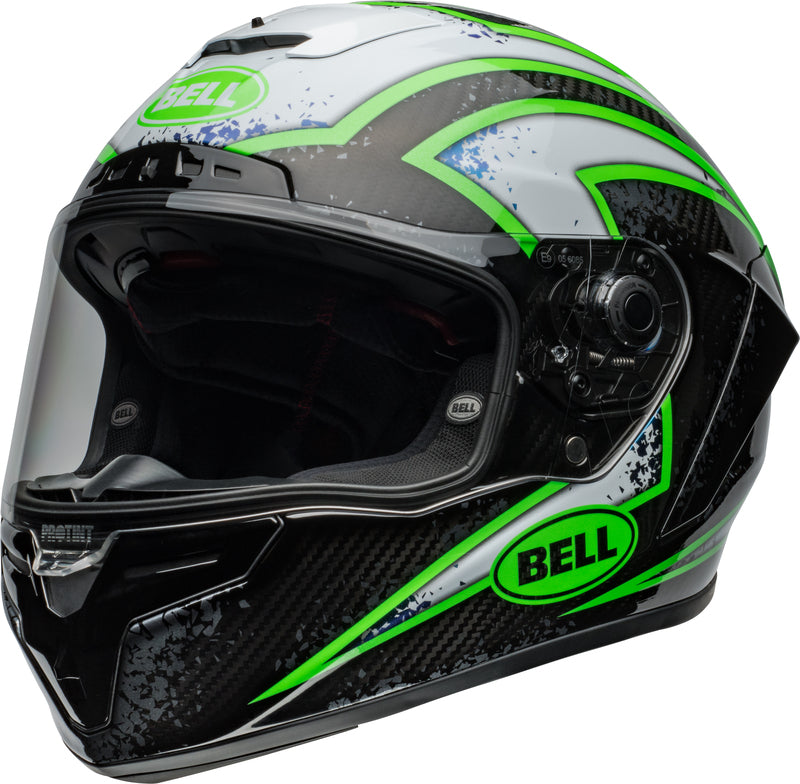 BELL HELMT RACESTARDLX XENON, GRN, M