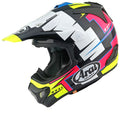 ARAI HELMET MX-V EVO BATTLE, YEL, L