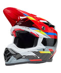 BELL HELMT MOTO9S FLEX RN NOVA, RED, L