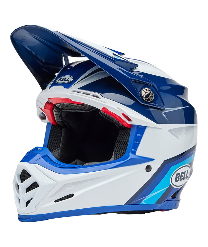 BELL HELMT MOTO9S FLX MERCHANT, BLU, L