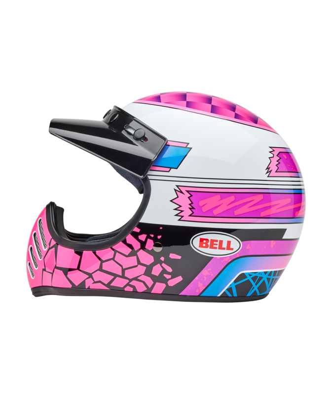 BELL HELMET MOTO3 DEATHSPRAY, PNK, L
