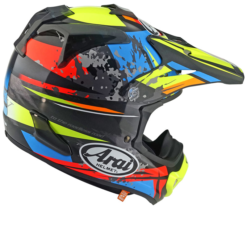 ARAI HELMET MX-V EVO TRACK, MLT, XS