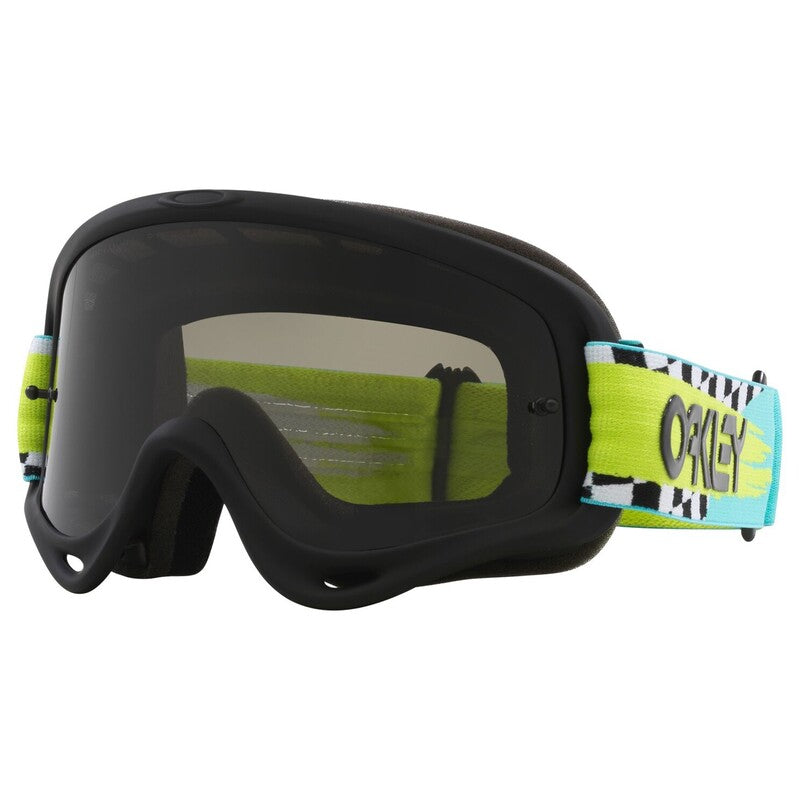 OAKLY GOGGL OFRAME TEAMCOL HERL, BLK/GRY