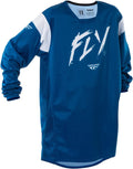 FLY JERSEY KINETC´25 STOKE YTH, NVY, YL