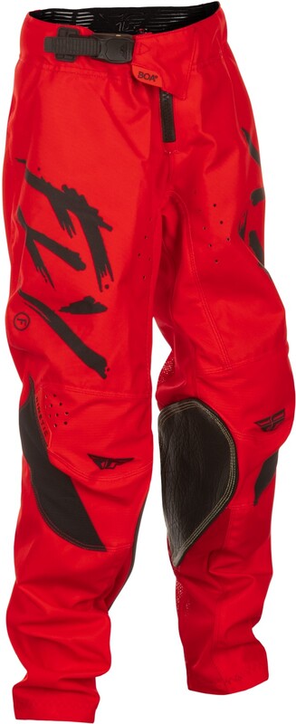 FLY PANTS KINETIC´25 STOKE YTH, RED, 24