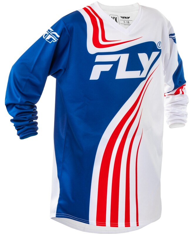 FLY JERSEY F-16´25 YTH, BLU, YM