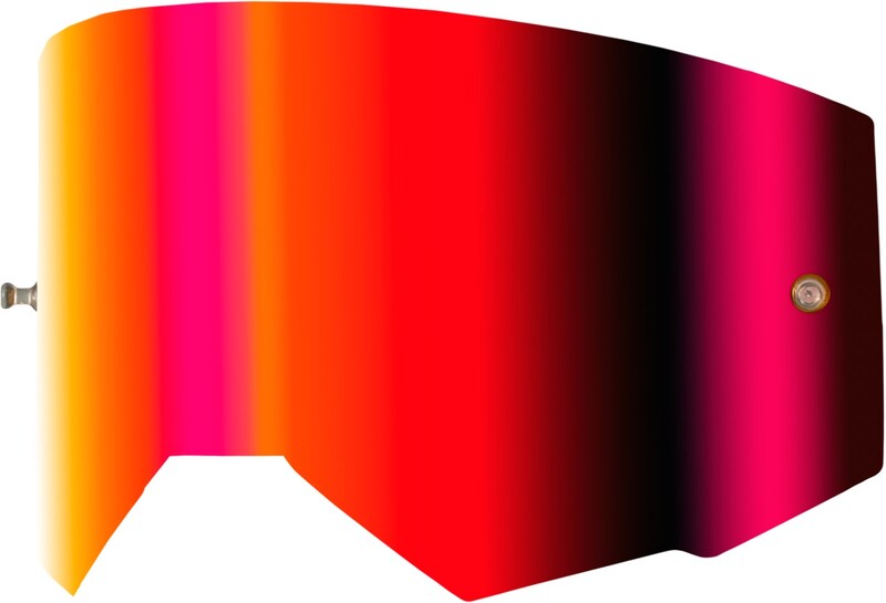 FLY LENS MIRROR SINGLE LENS, RED