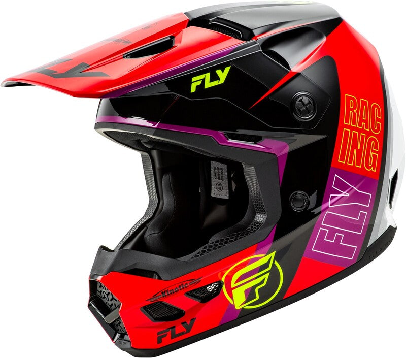 FLY HELMT KINETIC RALLY´25, RED, XL