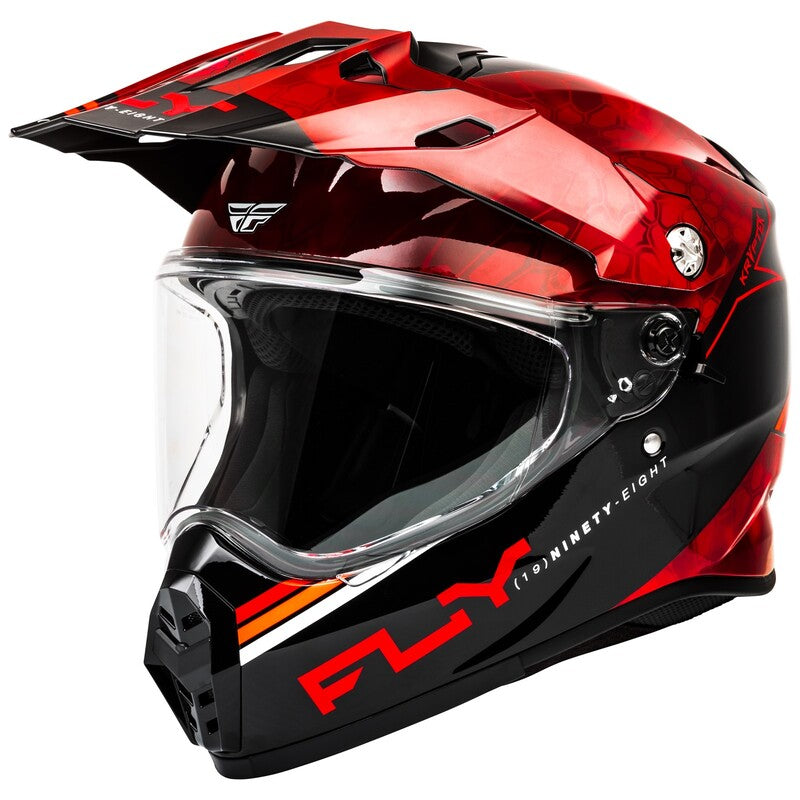 FLY HELMT TREKKER KRYPTEK CONC, RED, M
