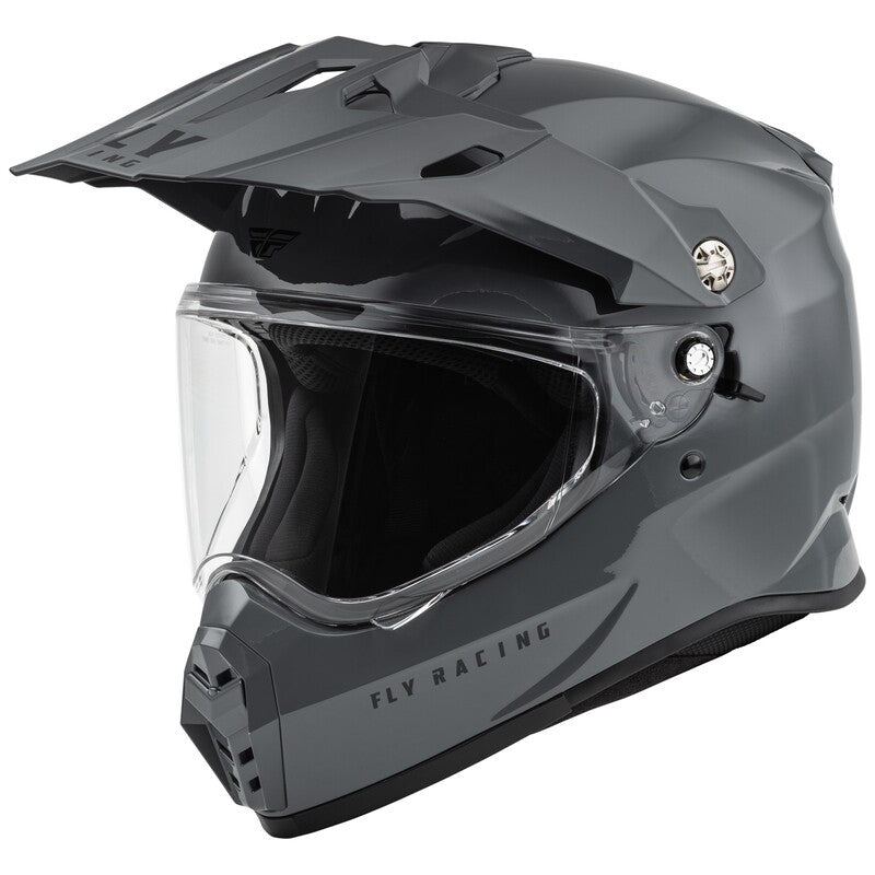 FLY HELMT TREKKER SOLID, GRY, 2XL