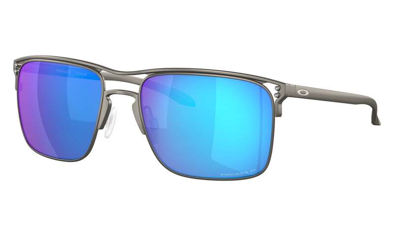 OAKLY SUNGL HOLBROOK TI PZM, GRY/BLK