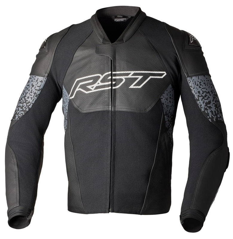 RST JACKT LTH SSPORT-K MEN CE, BLK, 42
