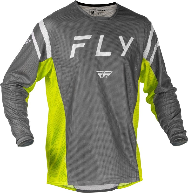 FLY JERSEY KNETC´25 MESH CENTER, GRY, M