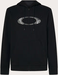 OAKLY HOODIE NEW ELLIPSE ZIP, BLK, 2XL