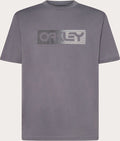 OAKLY T-SHIRT DUAL B1B LGO TEE, GRY, XL
